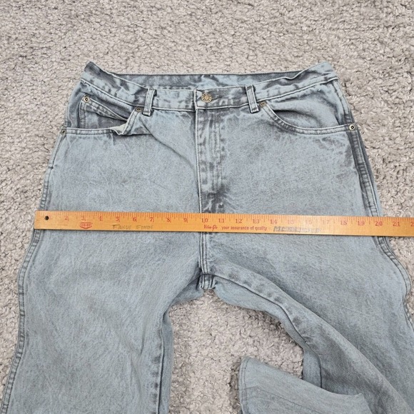 Vintage Calvin Klein Jeans‎ Womens 34 (Fits 29x26.5) Blue High Rise Mom USA 90s - Picture 11 of 15